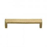 M Marcus Heritage Brass Hammered Wide Metro Design Cabinet Pull 128mm Centre to Centre